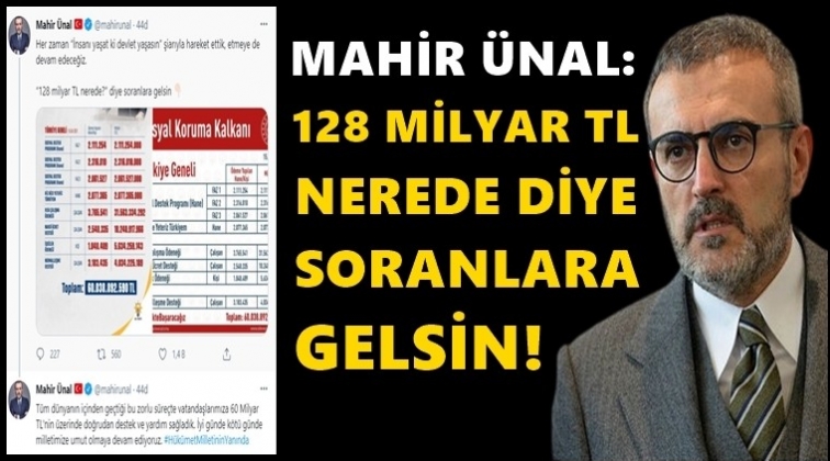 AKP&rsquo;den &lsquo;128 milyar TL&rsquo; a&ccedil;ıklaması!