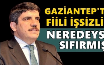 AKP'li Aktay'a göre Gaziantep'te işsizlik sıfır...