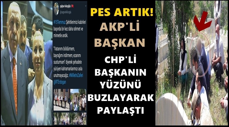 AKP&rsquo;li başkandan skandal paylaşım