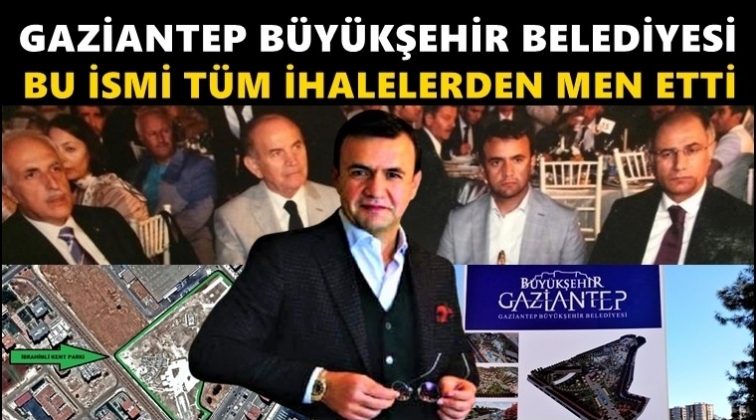 AKP'li belediye o ismi ihalelerden men etti!