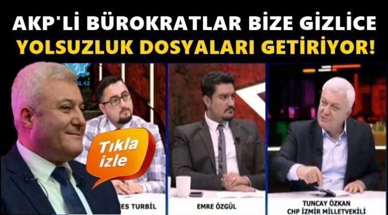 AKP&rsquo;li b&uuml;rokratlar gizlice yolsuzluk dosyaları getiriyor!