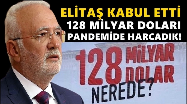 AKP'li Elitaş: 128 milyar doları pandemide harcadık!