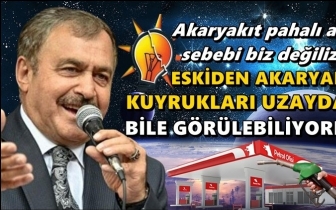 AKP'li Eroğlu:&nbsp;Akaryakıt pahalı ama sebebi biz değiliz