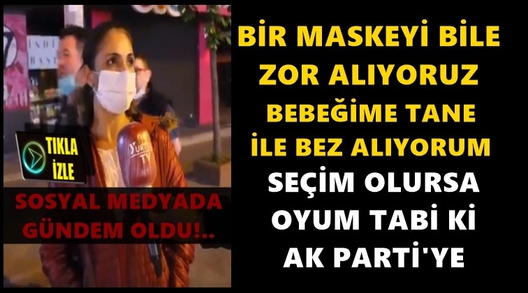 AKP'li kadın sosyal medyada g&uuml;ndem oldu