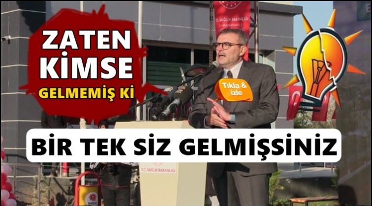 AKP'li Mahir Ünal'a Kahramanmaraş’ta şok!