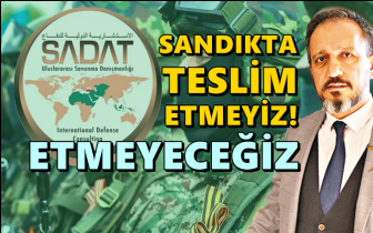 AKP'li SADAT yöneticisinden tehdit!