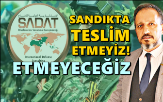 AKP'li SADAT y&ouml;neticisinden tehdit!