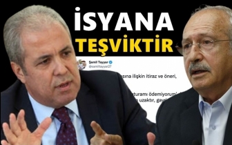 AKP'li Tayyar'a g&ouml;re bu isyana teşviktir...