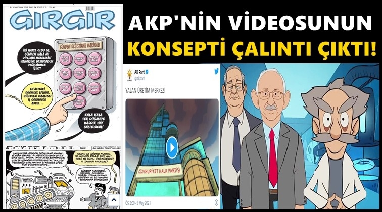 AKP'nin videosunun konsepti 'çalıntı' çıktı!