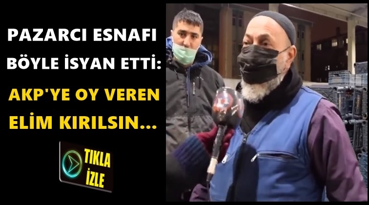 'AKP'ye oy veren ellerim kırılsın'