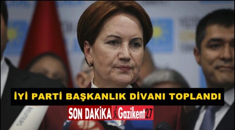 Akşener, Başkanlık Divanı'nı topladı