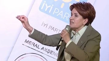 Akşener: Bu seçim Erdoğan'ın olduğu son seçim...