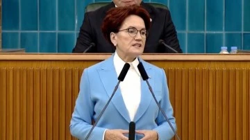 Akşener: Bug&uuml;n artık karşımızda, 'milletin adamı' yok!