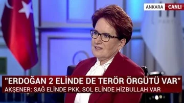 Akşener'den Erdoğan'ın iddialarına yanıt: K&uuml;lliyen yalan!