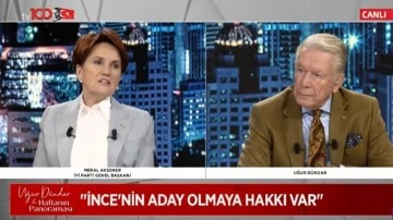 Akşener'den İnce yorumu: Hainlikle su&ccedil;layanları esefle kınıyorum