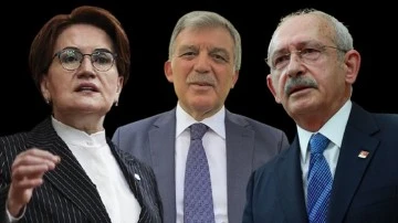 Akşener: Kılıçdaroğlu Abdullah Gül'ün adaylığını bana söyledi