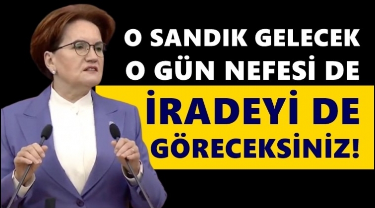 Akşener'den Bah&ccedil;eli'ye 'Mansur Yavaş' yanıtı...