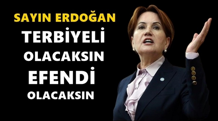 Akşener&rsquo;den Erdoğan&rsquo;a &lsquo;Ayşe Buğra&rsquo; tepkisi