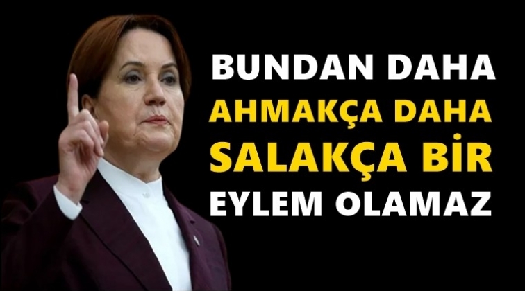 Akşener'den g&ouml;&ccedil;men politikası tepkisi...