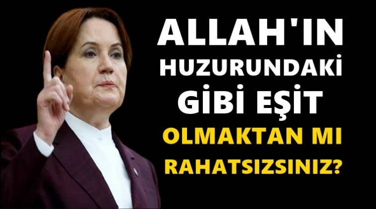 Akşener'den İstanbul S&ouml;zleşmesi tepkisi...