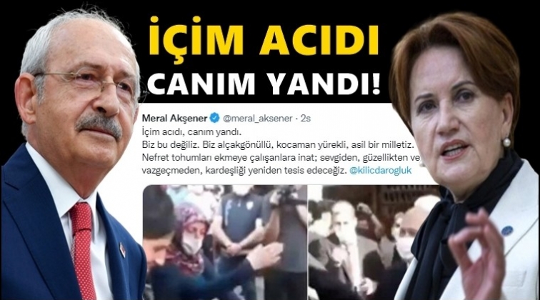 Akşener'den Kılı&ccedil;daroğlu paylaşımı...
