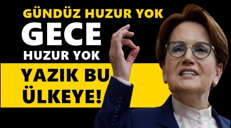 Akşener'den 'Resmi Gazete' tepkisi!..