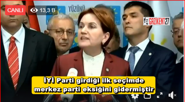 Akşener&rsquo;den se&ccedil;im sonrası ilk a&ccedil;ıklama