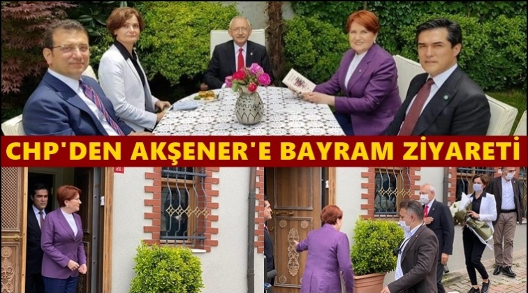 Akşener&rsquo;e bayram ziyareti...