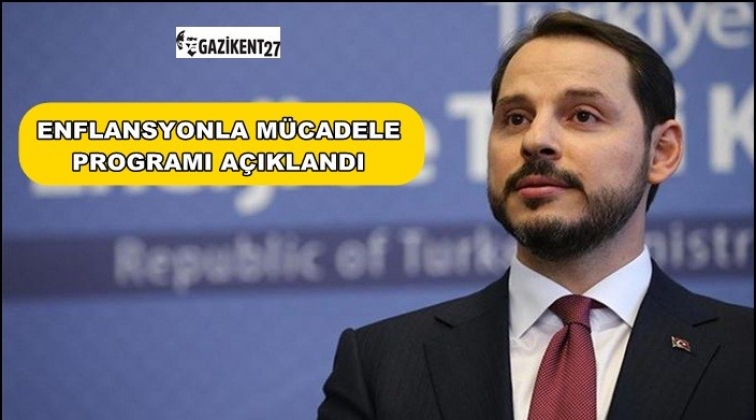 Albayrak, enflasyonla mücadele programını açıkladı