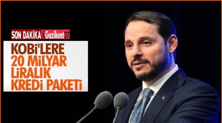 Albayrak, yeni destek paketini açıkladı