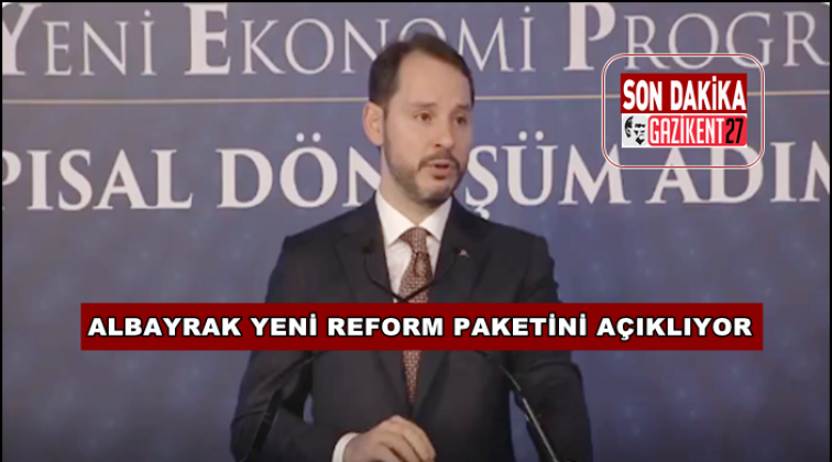 Albayrak yeni ekonomi paketini açıklıyor