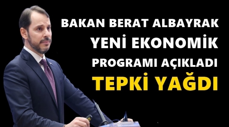 Albayrak &ldquo;Yeni Ekonomik Programı&rdquo;nı a&ccedil;ıkladı
