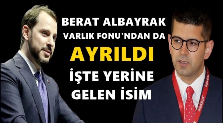 Albayrak'ın yerine Dağlıoğlu&nbsp;atandı...