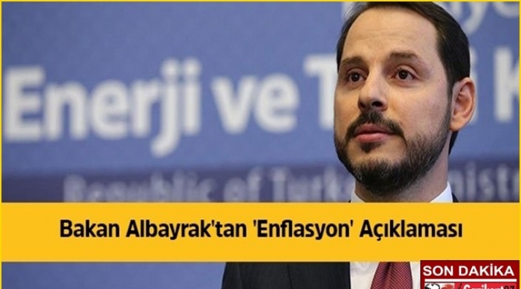 Albayrak’tan son dakika enflasyon açıklaması