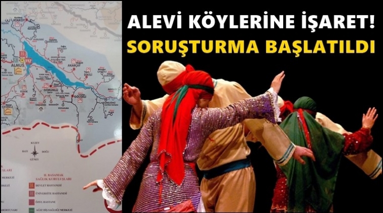 Alevi k&ouml;yleri kırmızıyla işaretlendi!