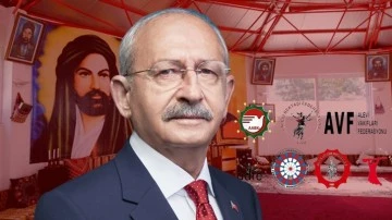 Alevi &ouml;rg&uuml;tlerinden 'Kılı&ccedil;daroğlu'na destek' &ccedil;ağrısı
