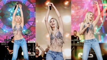 Aleyna d&ouml;rt ay sonra sahnede&hellip;