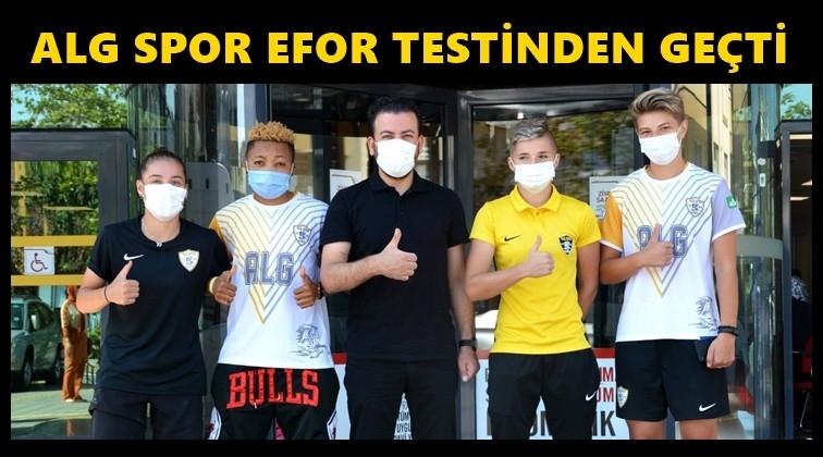 ALG Sporlu oyuncular efor testinden ge&ccedil;ti