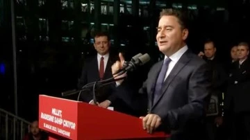 Ali Babacan: 85 milyon birden b&uuml;y&uuml;kt&uuml;r...