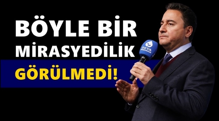 Ali Babacan: &Ccedil;in modeliymiş...