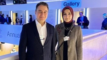 Ali Babacan Davos&rsquo;ta...