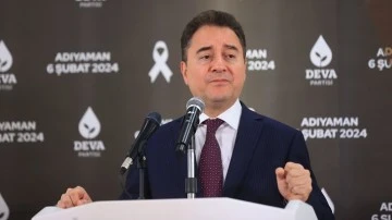 Ali Babacan: Enkazı kaldırmak yerine enkaza makyaj yapmaya çalıştılar