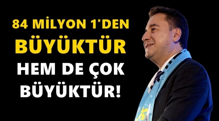Ali Babacan Siirt'te konuştu...