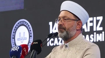 Ali Erbaş: Dünya malı dünyada kalır ama...