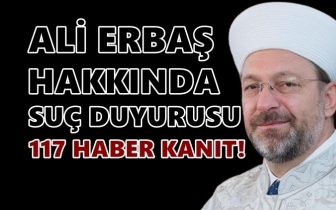 Ali Erbaş&nbsp;hakkında su&ccedil; duyurusu...