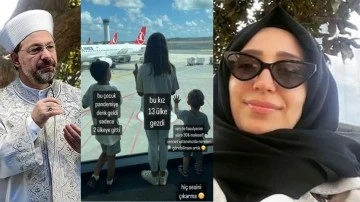 Ali Erbaş’ın kızı Feyza Erbaş'ın paylaşımı tepki çekti!