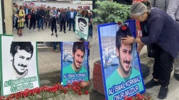 Ali İsmail Korkmaz o sokakta anıldı!  