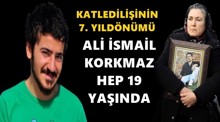 Ali İsmail'in &ouml;ld&uuml;r&uuml;l&uuml;ş&uuml;n&uuml;n 7. yıl d&ouml;n&uuml;m&uuml;