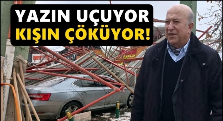 Ali Peri: Çatılar yazın uçuyor, kışın çöküyor!