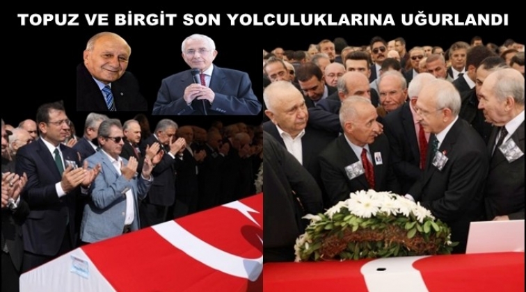 Ali Topuz ve Orhan Birgit&rsquo;e son veda